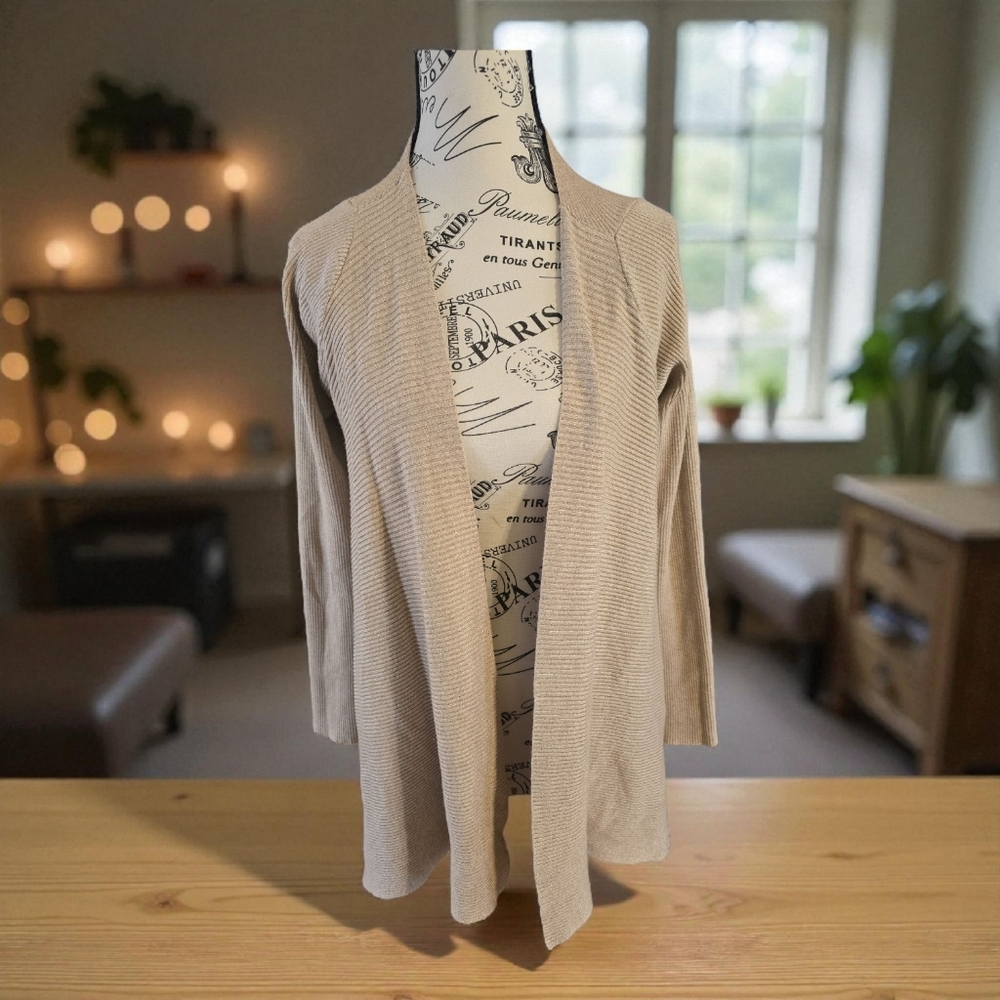 Dana Buchman Open Front Cardigan
